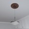 Ekena Millwork Baltimore PVC Medallion (Canopies up to 6 1/2"), 16"OD x 3 1/2"ID x 1"P, Metallic Rust CMP16BADRU - alternate 9